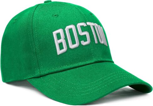 Boston Hat for Men Unisex Trucker Hats Dad Hat Adjustable Snapback Golf Hat Women Baseball Cap Green in Kuwait