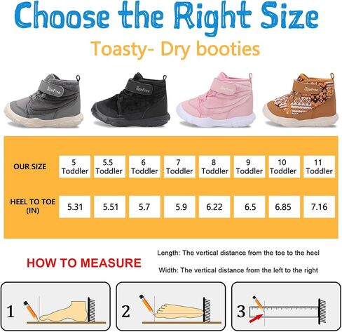 JOINFREE طفل بنين بنات أحذية الشتاء الاطفال في الهواء الطلق الجوارب الدافئة عدم الانزلاق أحذية مشي حذاء من الجلد خفيفة الوزن منزل شبشب منزل in Kuwait