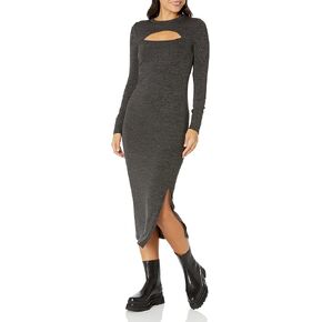 French Connection Women's Sweeter Sweater Cutout Midi Dress