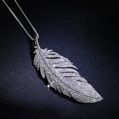 دبوس بروش من ريش كاولين للنساء والرجال 925 فضة استرلينية حساسة إكسسوارات أنيقة فستان أزياء صديرية العروة لقبعة حقيبة بدلة ربطة عنق زفاف عيد الميلاد مجوهرات in Kuwait