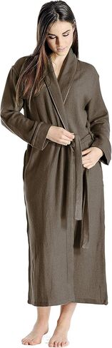 Cashmere Boutique: 100% Pure Cashmere Robe for Women (15 Colors, 2 Sizes) Made in Nepal in Saudi Arabia