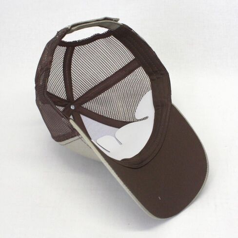 The Vintage Year Plain Two Tone Cotton Twill Mesh Adjustable Trucker Baseball Cap in Kuwait