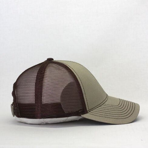 The Vintage Year Plain Two Tone Cotton Twill Mesh Adjustable Trucker Baseball Cap in Kuwait