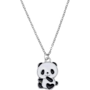 Winssigma Panda Necklace for Girls, Lovely Panda Keychain Panda Bracelet Panda Gift for Teens in Saudi Arabia