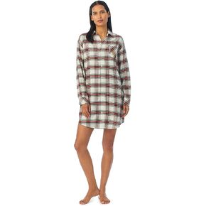 قميص نوم من LAUREN Ralph Lauren بأكمام طويلة كريمي منقوش مقاس XL (الولايات المتحدة 16-18) in Kuwait