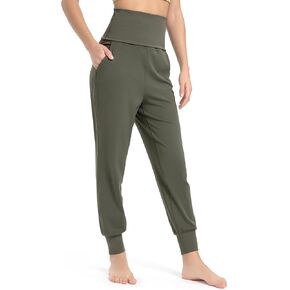 all about pants Yoga Pants for Women Tummy Control High Waist Workout Over The Belly Casual Loose Comfy Pants with Pockets