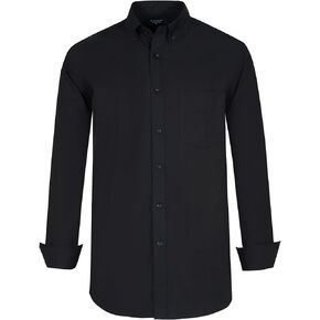 Year In Year Out Water and Stain Shield Dress Shirts for Men Button Down Long Sleeve Shirts for Men(Big and Tall Available)