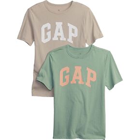 GAP Boys' 2-Pack Short Sleeve Logo T-Shirt in Saudi Arabia
