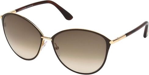 Tom Ford Sunglasses Women TF 320 Brown 28F Penelope 59mm in Saudi Arabia