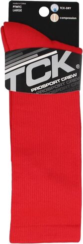TCK Prosport Mens Athletic Socks Women Basketball Socks Crew - Volleyball Socks Youth Girls Mid Calf Men Boys in Kuwait