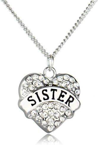 ShiQiao Spl عضو الأسرة قلادة قلادة الهدايا القلب قلادة قلادة عيد ميلاد هدية عيد الميلاد للأم الجدة ابنة العمة ابنة الأخت in Kuwait