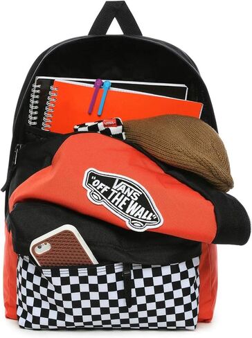 Vans Realm Backpack One Size Cyclamen/Black in Saudi Arabia