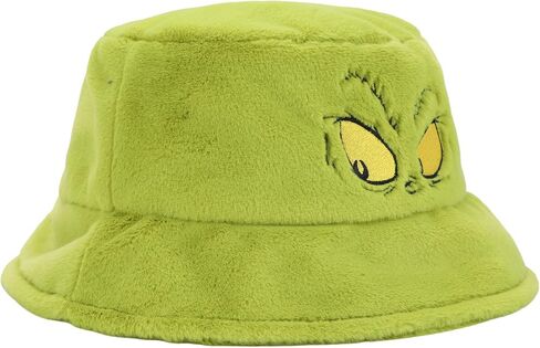 Dr. Seuss The Grinch Faux Fur Bucket Hat Multicolored in Saudi Arabia