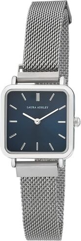 Laura Ashley Women's 25mm Square Tank 25mm Magnet Closure Watch - Women's Magnetic Mesh Strap Watch (LA2056) in Saudi Arabia