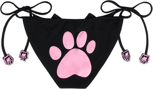 JustinCostume Women's Cosplay Lingerie Set Kitten Keyhole Cute Sexy Outfit in Saudi Arabia