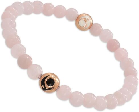 Lokai Gemstone Beaded Bracelet for Women & Men, Stone & Metal Collection - Crystal & Gemstone Jewelry Fashion Bracelet Slides-On for Comfortable Fit in Kuwait