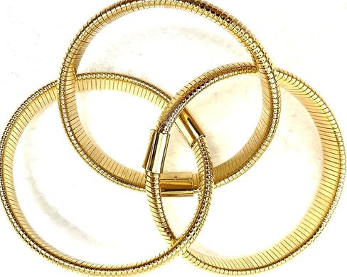 Marshal Metal Fashion Bracelet Omega Stretch Tubogas Bracelet (10mm x3) in Kuwait