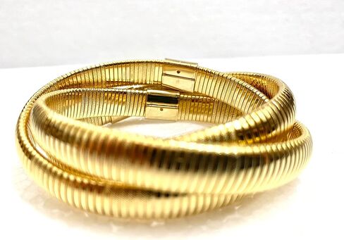 Marshal Metal Fashion Bracelet Omega Stretch Tubogas Bracelet (10mm x3) in Kuwait