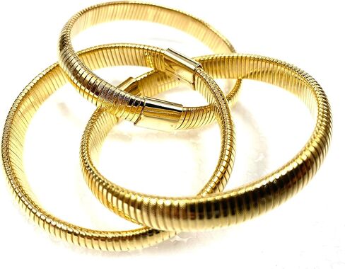 Marshal Metal Fashion Bracelet Omega Stretch Tubogas Bracelet (10mm x3) in Kuwait