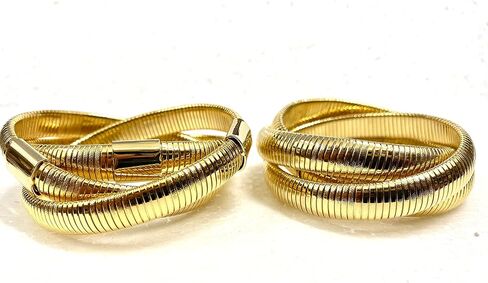 Marshal Metal Fashion Bracelet Omega Stretch Tubogas Bracelet (10mm x3) in Kuwait