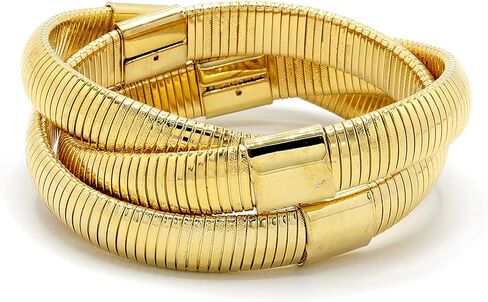 Marshal Metal Fashion Bracelet Omega Stretch Tubogas Bracelet (10mm x3) in Kuwait
