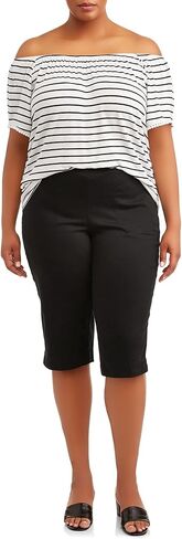 فقط مقاسي للسيدات مقاس كبير 2 جيب سحب على كابري in Kuwait