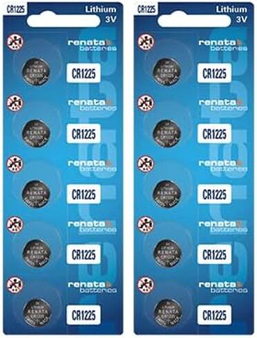Renata CR1225 Batteries - 3V Lithium Coin Cell 1225 Battery (10 Count) in Saudi Arabia