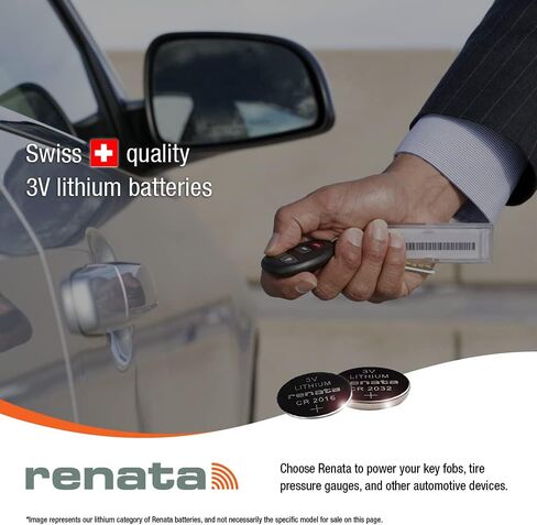 Renata CR1225 Batteries - 3V Lithium Coin Cell 1225 Battery (10 Count) in Saudi Arabia