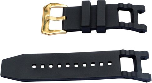 سوار استبدال لساعة Invicta Subaqua Noma III من Vicdason - أسود مطاط سيليكون انفيكتا ساعة in Kuwait