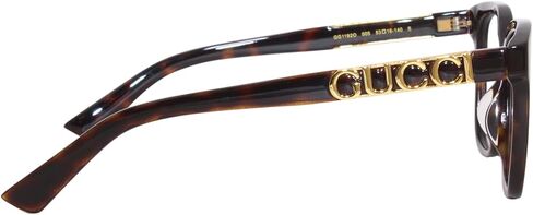 Gucci GG1192O 005 Havana Square Women's Eyeglasses in Saudi Arabia