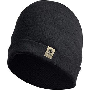 Bush Edge 100% Merino Wool Cuff Beanie Hat
