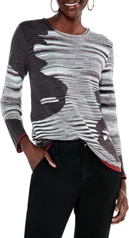 NIC+ZOE Women's Mixed Vital Tundra Sweater in Saudi Arabia