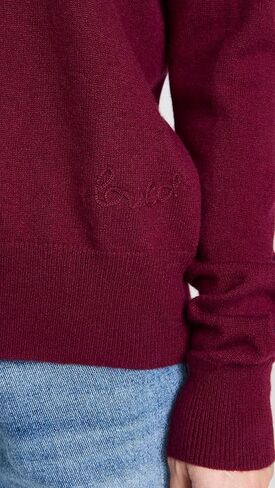 سترة كيري روزنتال النسائية المرقعة من الكشمير in Kuwait