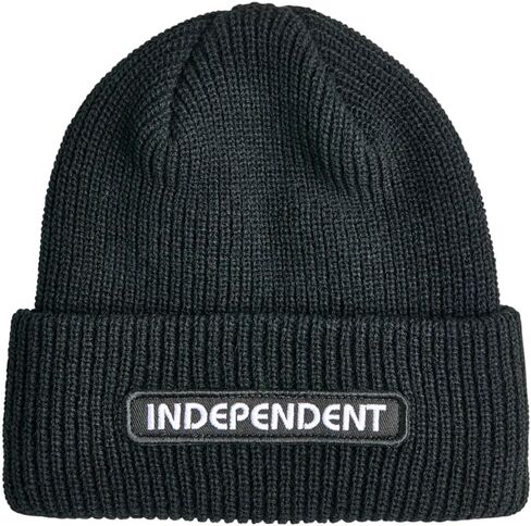 Independent Men's B/C Groundwork Long Shoreman Beanie Hats,One Size,Black in Saudi Arabia