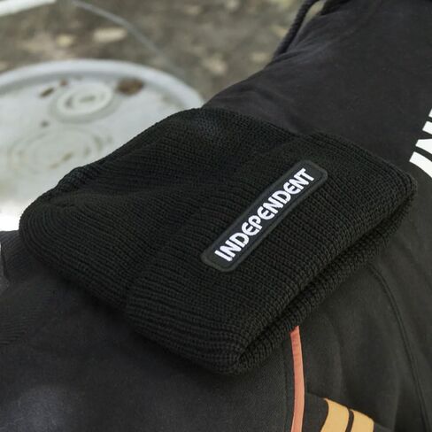 Independent Men's B/C Groundwork Long Shoreman Beanie Hats,One Size,Black in Saudi Arabia