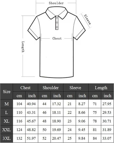 قميص جولف VHUQGVU رجالي بأكمام قصيرة، قمصان بولو قطنية كلاسيكية منقوشة بمقاس نحيف مع جيب in Kuwait
