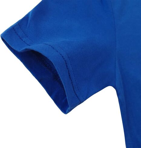 تي شيرتات Henley بأكمام قصيرة للأولاد من Spring&Gege، عبوة من 3 قطع in Kuwait