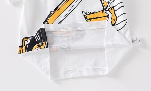 Waghao Boys Toddler Short Sleeve Tee T Shirt Tops Tees Shirts Graphic Cotton Casual Crewneck T-Shirts in Saudi Arabia
