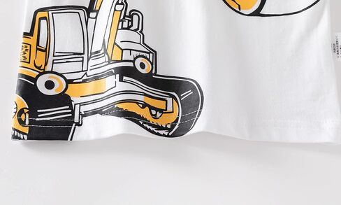 Waghao Boys Toddler Short Sleeve Tee T Shirt Tops Tees Shirts Graphic Cotton Casual Crewneck T-Shirts in Saudi Arabia