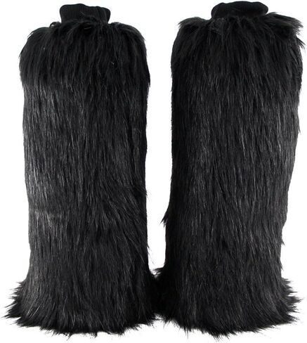 فرو صناعي لتدفئة الساق، غطاء أكمام دافئ لتدفئة الساق لأزياء الحفلات in Kuwait