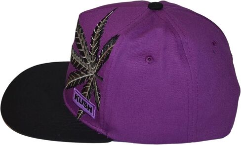 Popfizzy Weed Hat, Unisex Pot Leaf Hats, Cannabis Baseball Caps, Hip-Hop Hats, Marijuana Snapback Cap, Weed Gifts for Stoners in Saudi Arabia