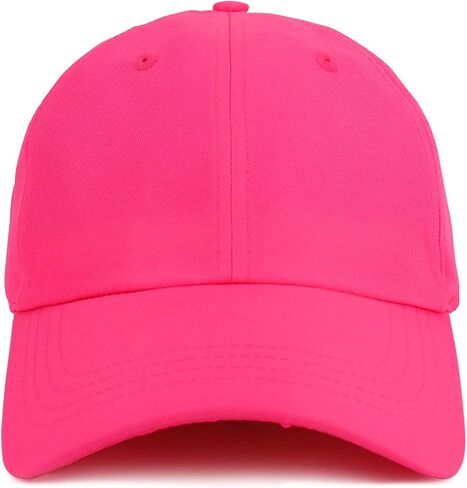 Armycrew Lightweight Bright Neon Color Polyester High Visibility Baseball Cap in Kuwait