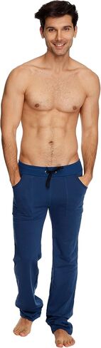 Men's Eco-Track Sweat & Yoga Gym Pant Modal French Terry Made in America Caliifornia Stretch Fit European Style in Kuwait