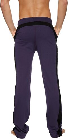 Men's Eco-Track Sweat & Yoga Gym Pant Modal French Terry Made in America Caliifornia Stretch Fit European Style in Kuwait