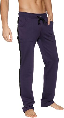 Men's Eco-Track Sweat & Yoga Gym Pant Modal French Terry Made in America Caliifornia Stretch Fit European Style in Kuwait