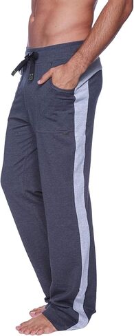 Men's Eco-Track Sweat & Yoga Gym Pant Modal French Terry Made in America Caliifornia Stretch Fit European Style in Kuwait