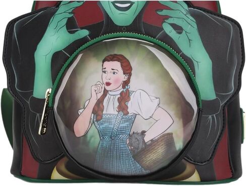 Loungefly Wizard Of Oz Wicked Witch Cosplay Mini Backpack- Toyz N Fun Exclusive, Black & Green in Saudi Arabia