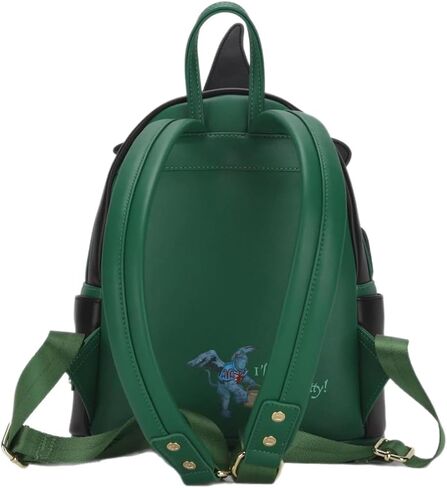 Loungefly Wizard Of Oz Wicked Witch Cosplay Mini Backpack- Toyz N Fun Exclusive, Black & Green in Saudi Arabia