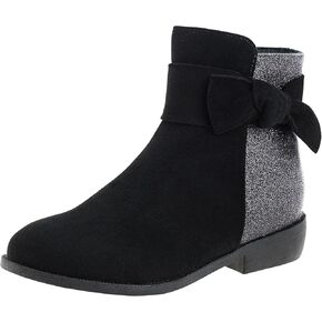 أحذية LseLom للفتيات للكاحل بكعب منخفض وسحاب جانبي للخريف والشتاء للأطفال الصغار/الأطفال الكبار in Kuwait