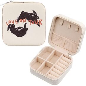 Inspired Jewelry Organizer Box HS Singer Merch Portable Travel Jewelry Case Storage Holder (Love On Tour) in Kuwait